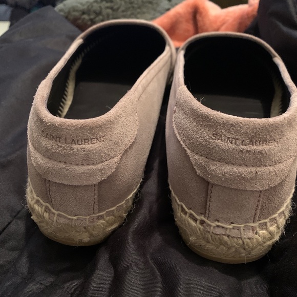ysl suede espadrilles